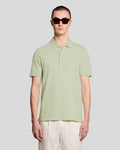 Lyle & Scott Mens Superfine Cotton Polo Shirt | Tender Greens