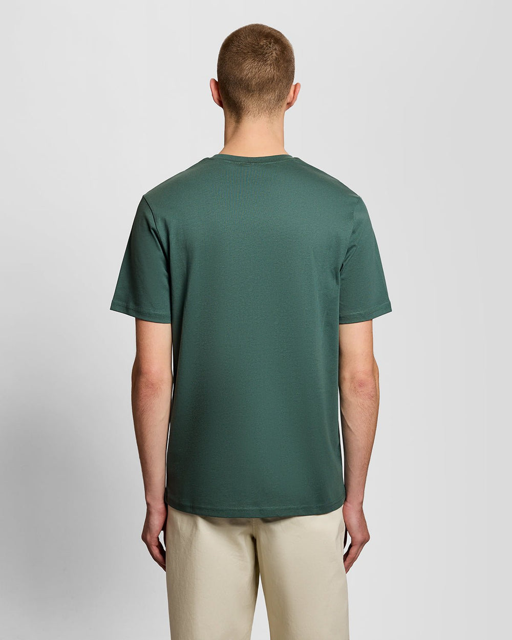 Lyle & Scott Mens Cotton Crew Neck T-Shirt | Everglade
