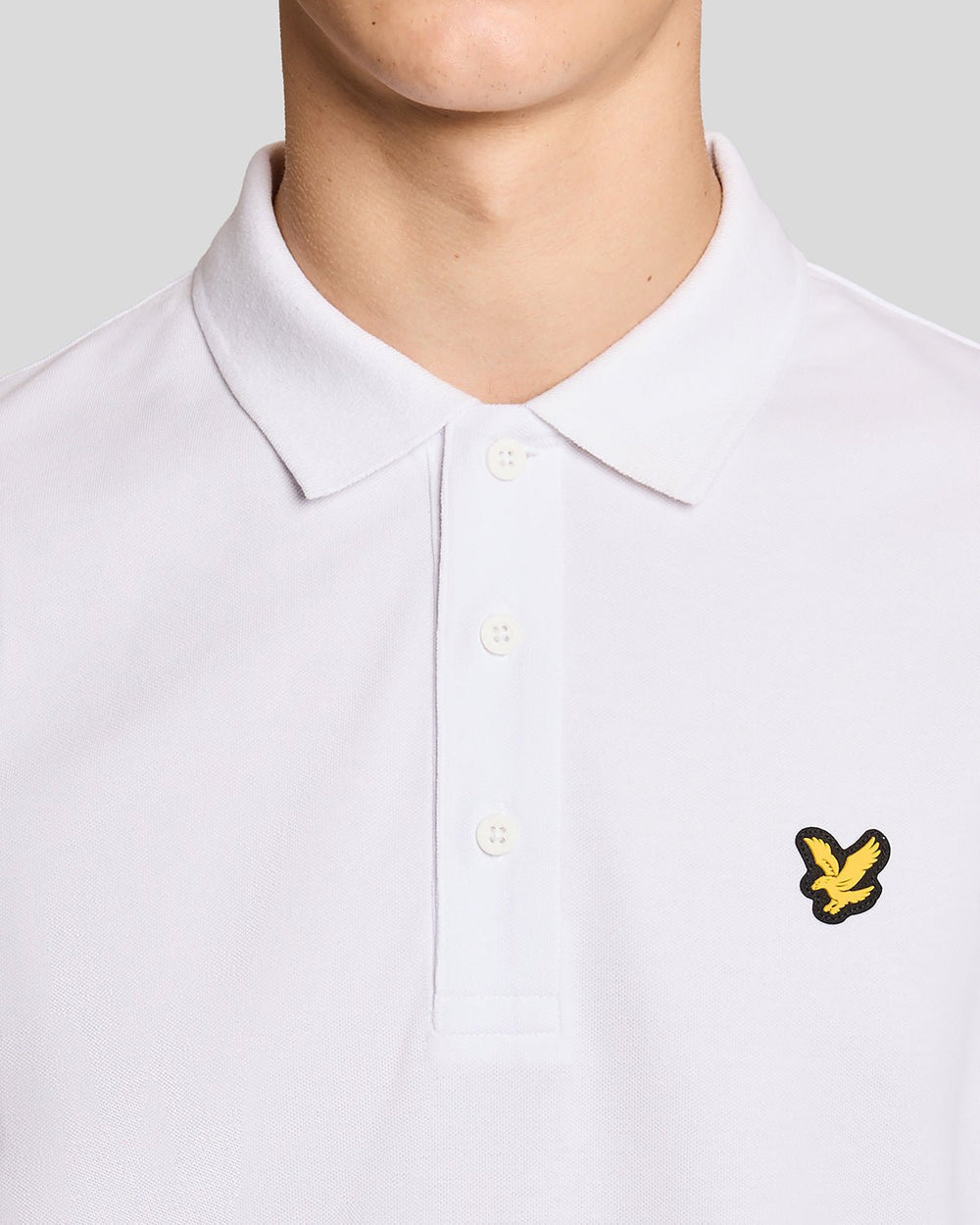 Lyle & Scott Mens Sports Polo Shirt | White