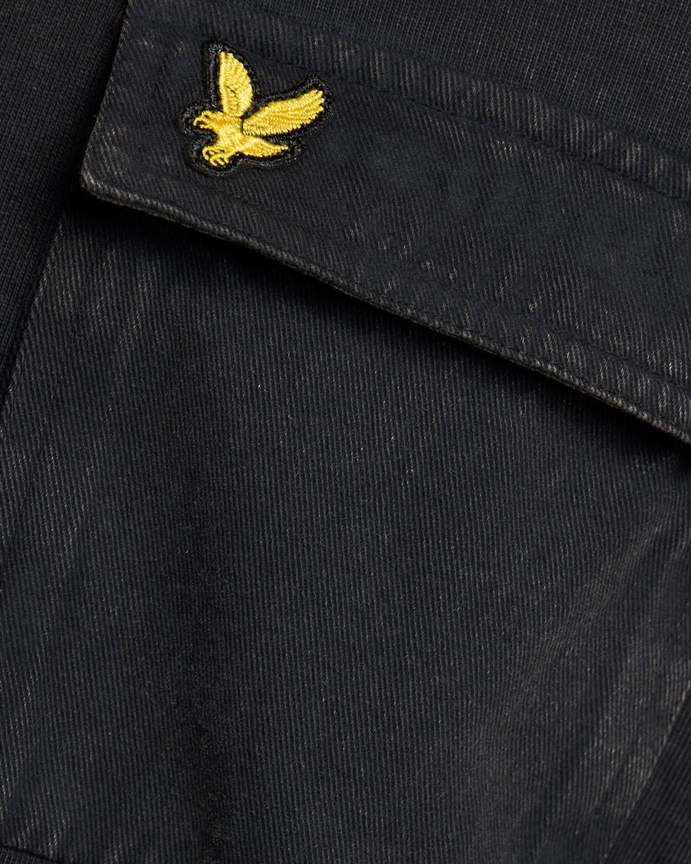 Lyle & Scott Mens Cargo Pocket T-Shirt | Jet Black