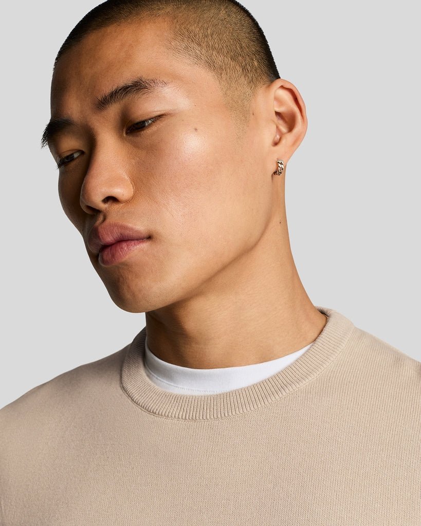 Lyle & Scott Mens Cotton Crew Neck Jumper | Cove