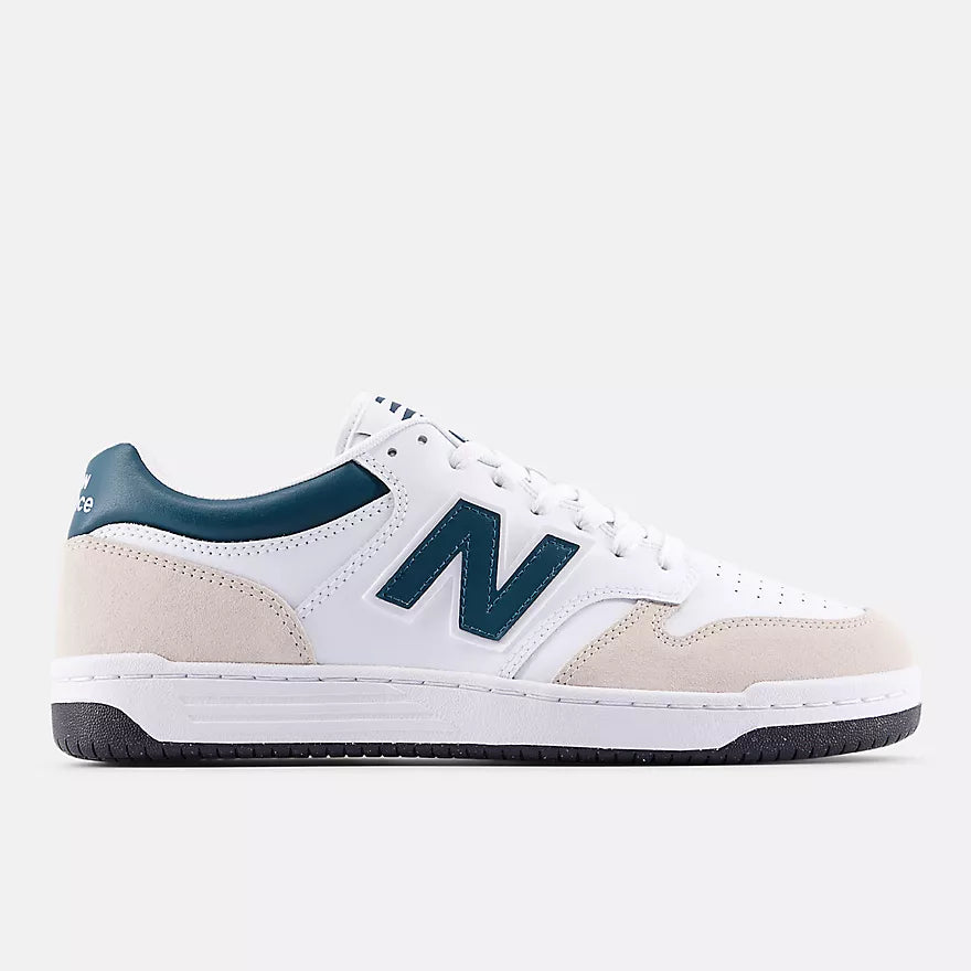 New Balance Unisex 480 Trainers | White / Green