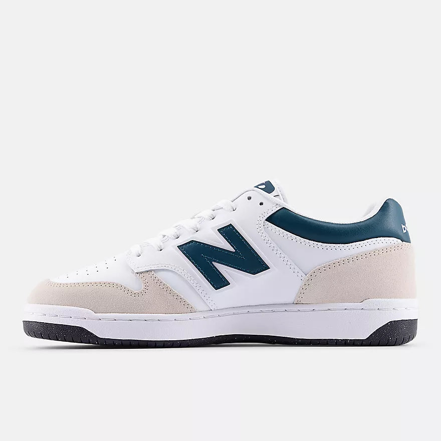 New Balance Unisex 480 Trainers | White / Green