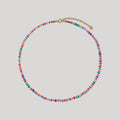 BON BON Mixed Bubblegum Fire Opal Necklace