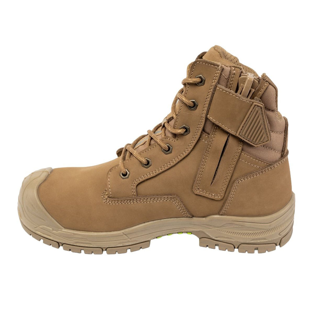 Apache Outback Water Resistant Side Zip Safety Boot - Wide Fit