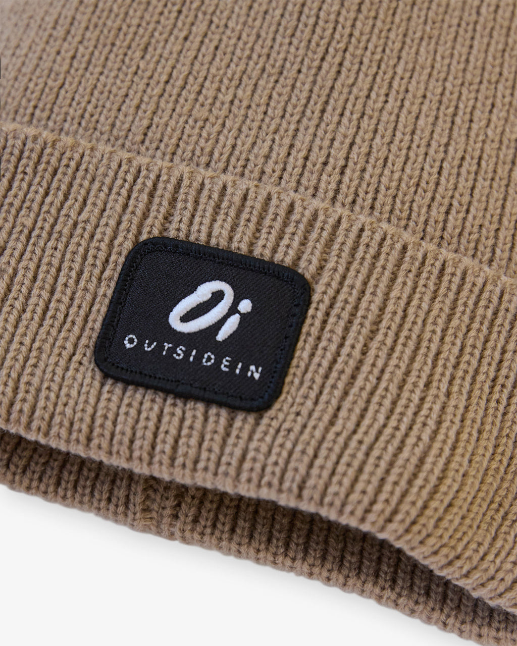 Outside In Ribbed Beanie | Camel