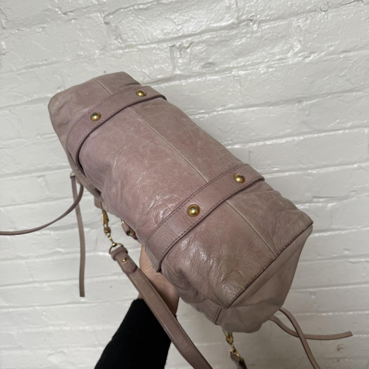 PreOwned Miu Miu Vitello leather two way bag