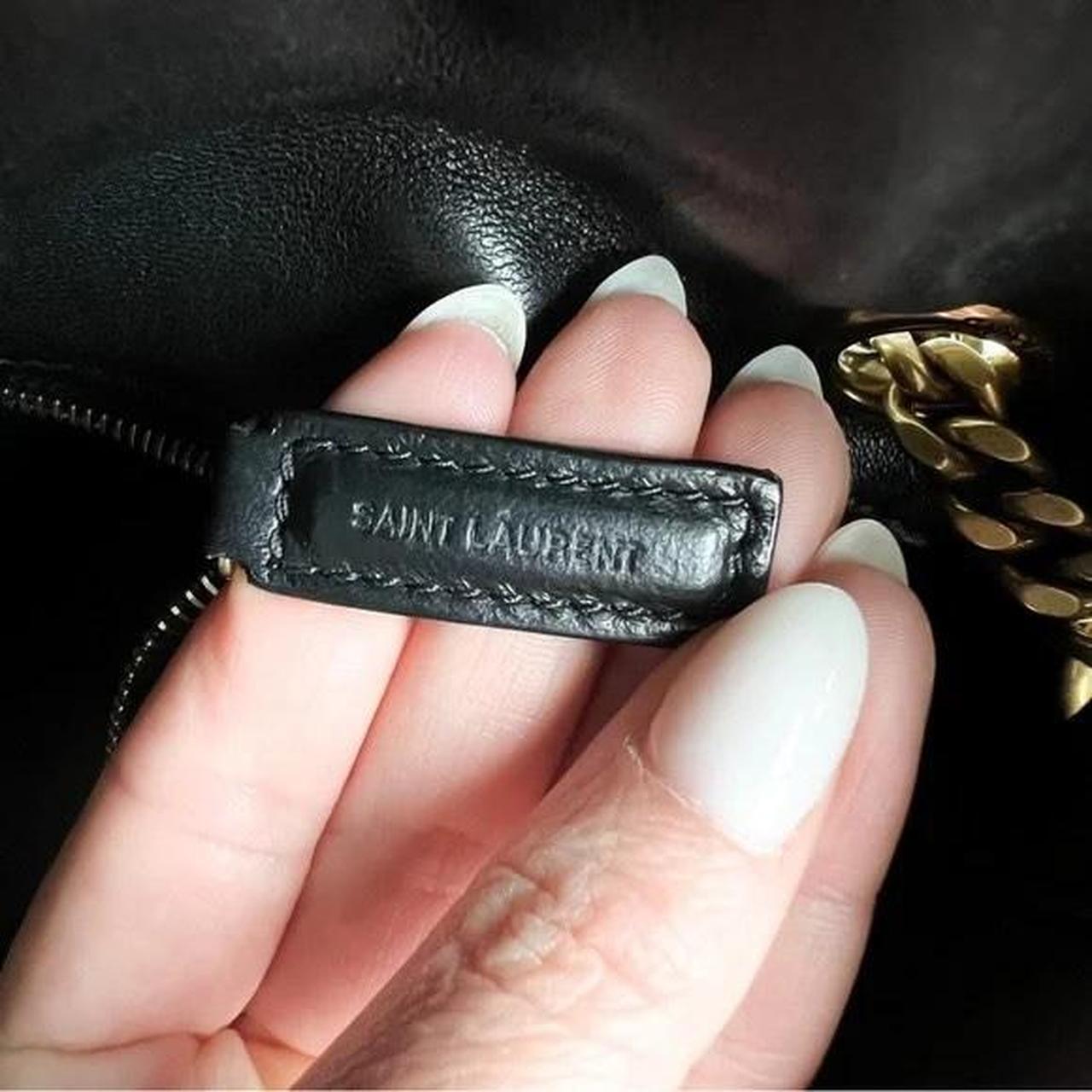 PreOwned Saint Laurent LouLou Small Puffer Chain Shoulder Bag