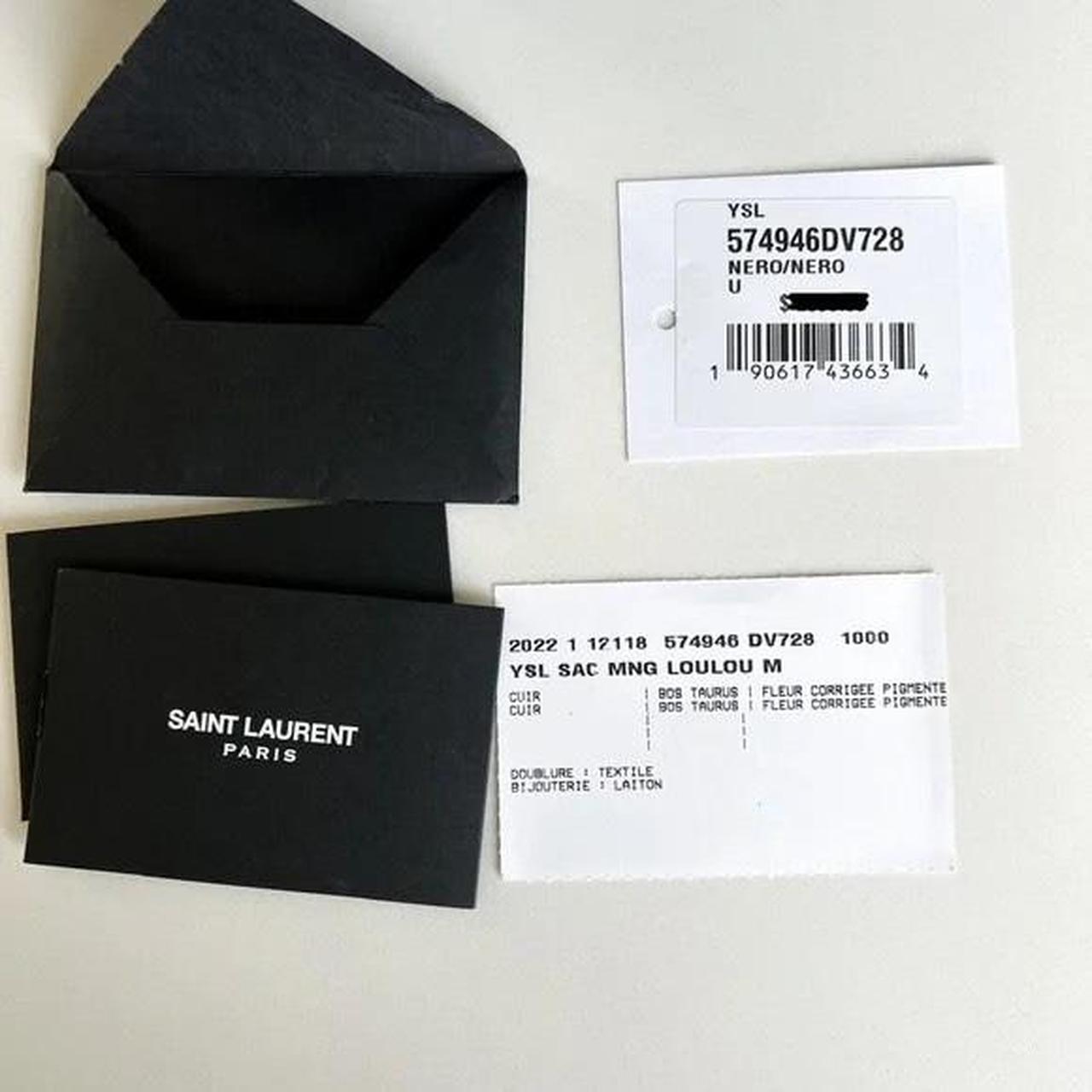PreOwned Saint Laurent Loulou Medium YSL Chain Shoulder Bag