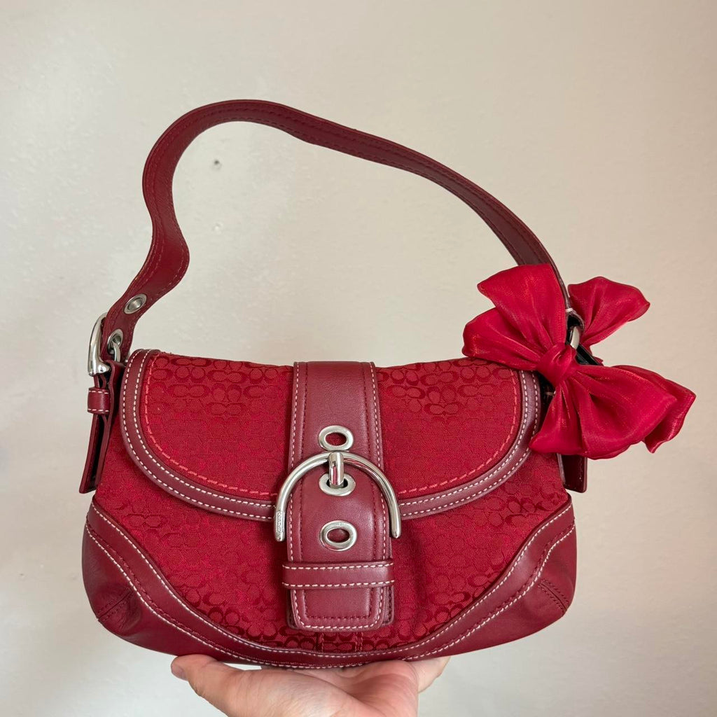 Coach Soho Jacquard shoulder bag F10925Year made:...