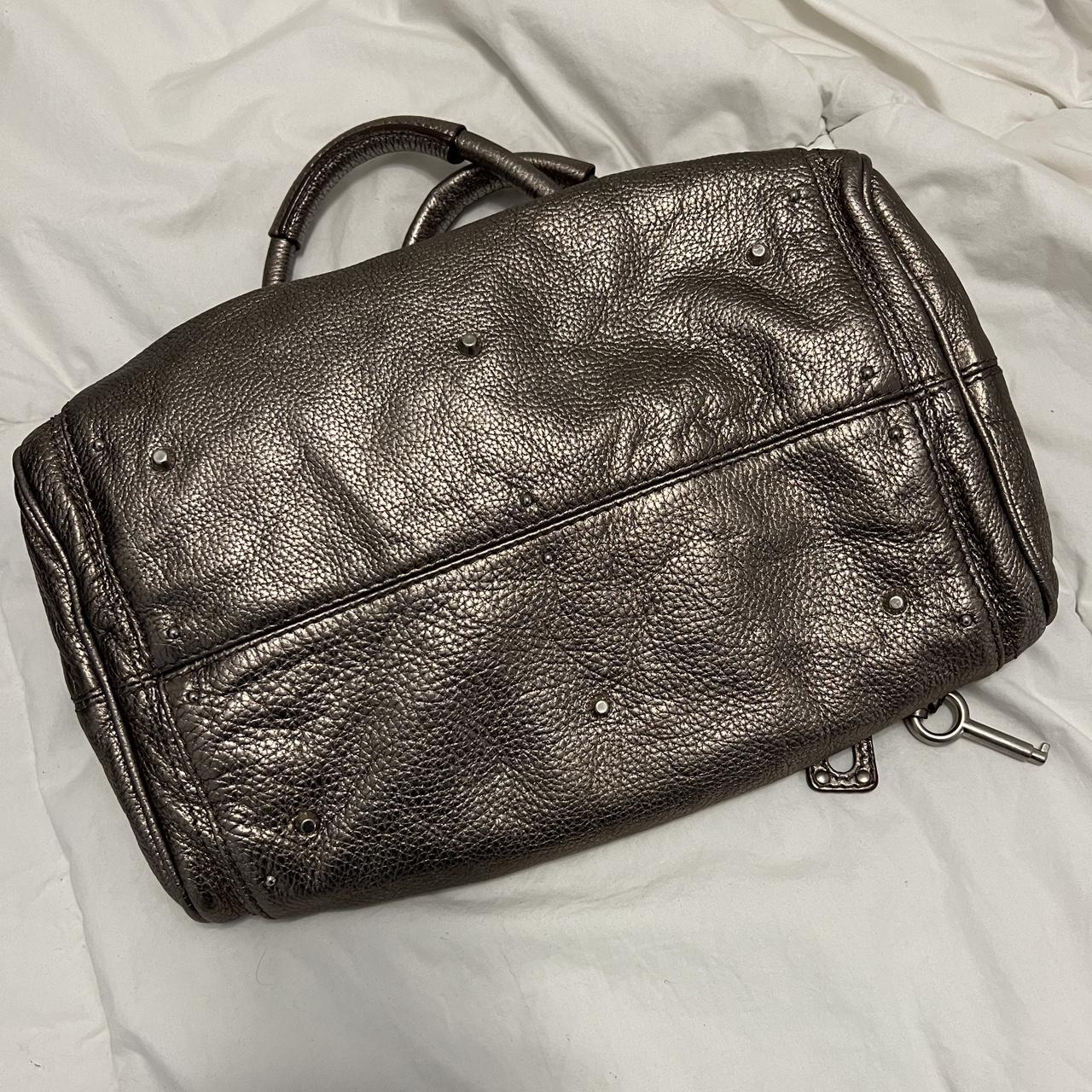 PreOwned VINTAGE METALLIC SILVER CHLOE PADDINGTON