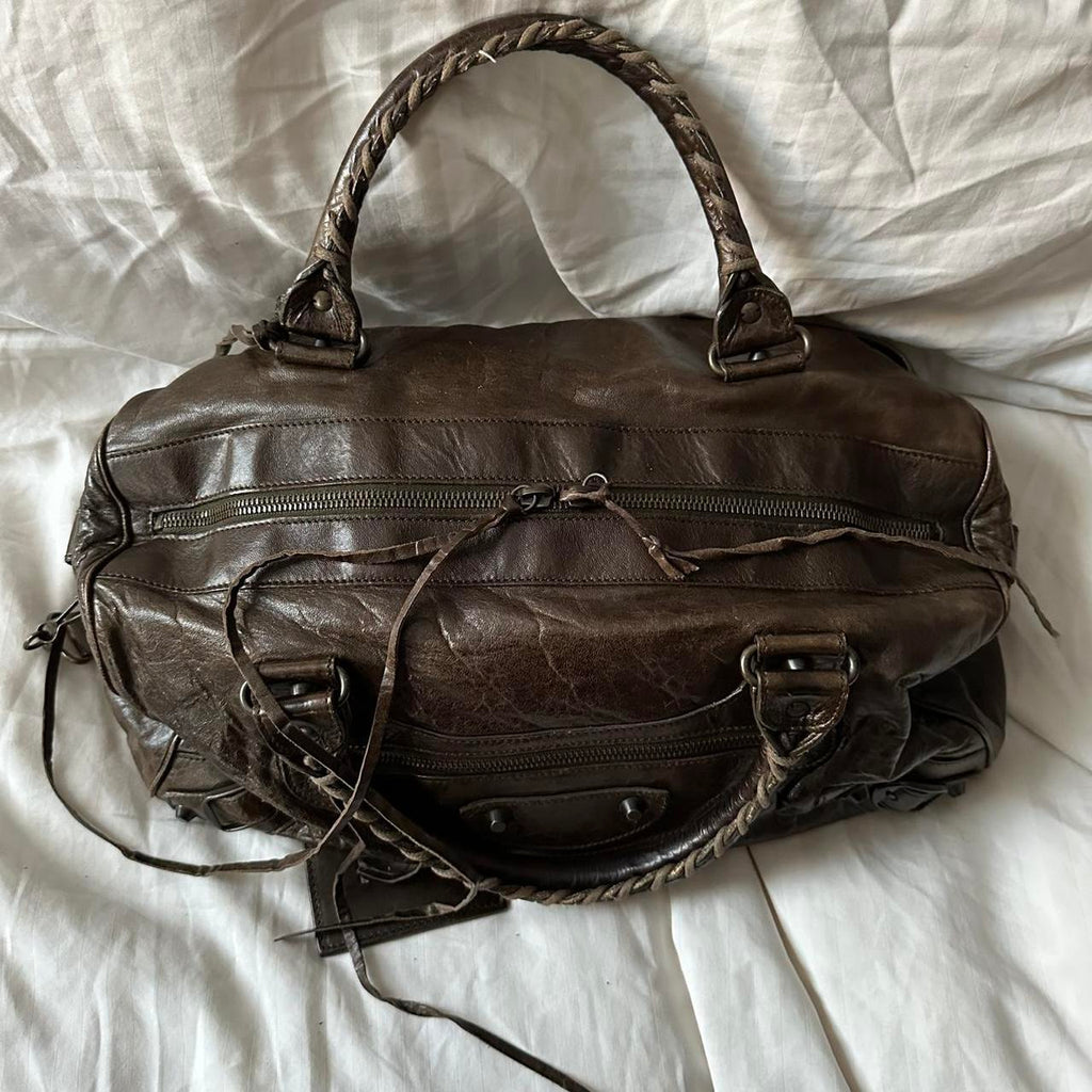 PreOwned BROWN BALENCIAGA CITY BAG