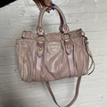 PreOwned Miu Miu Vitello leather two way bag