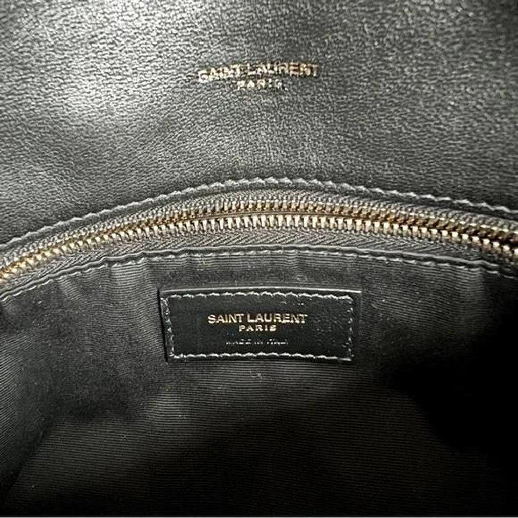 PreOwned Saint Laurent LouLou Small Puffer Chain Shoulder Bag