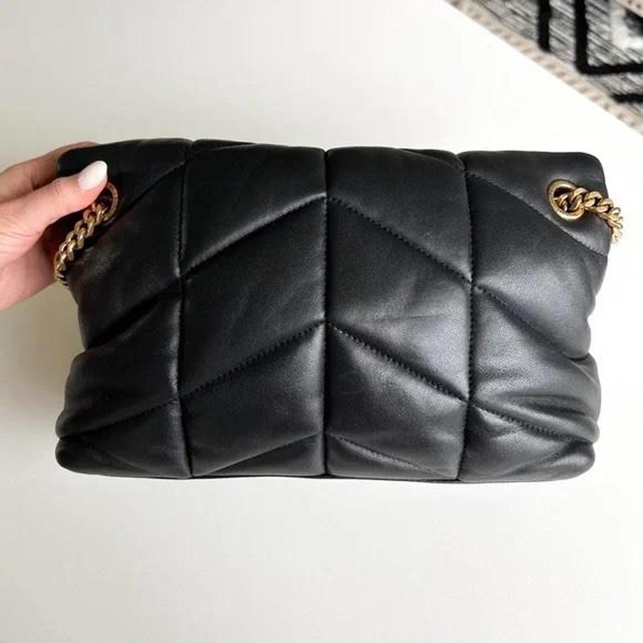 PreOwned Saint Laurent LouLou Small Puffer Chain Shoulder Bag