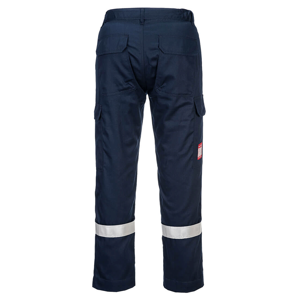 Portwest FR412 FR Lightweight Anti-Static Trousers Navy / Medium