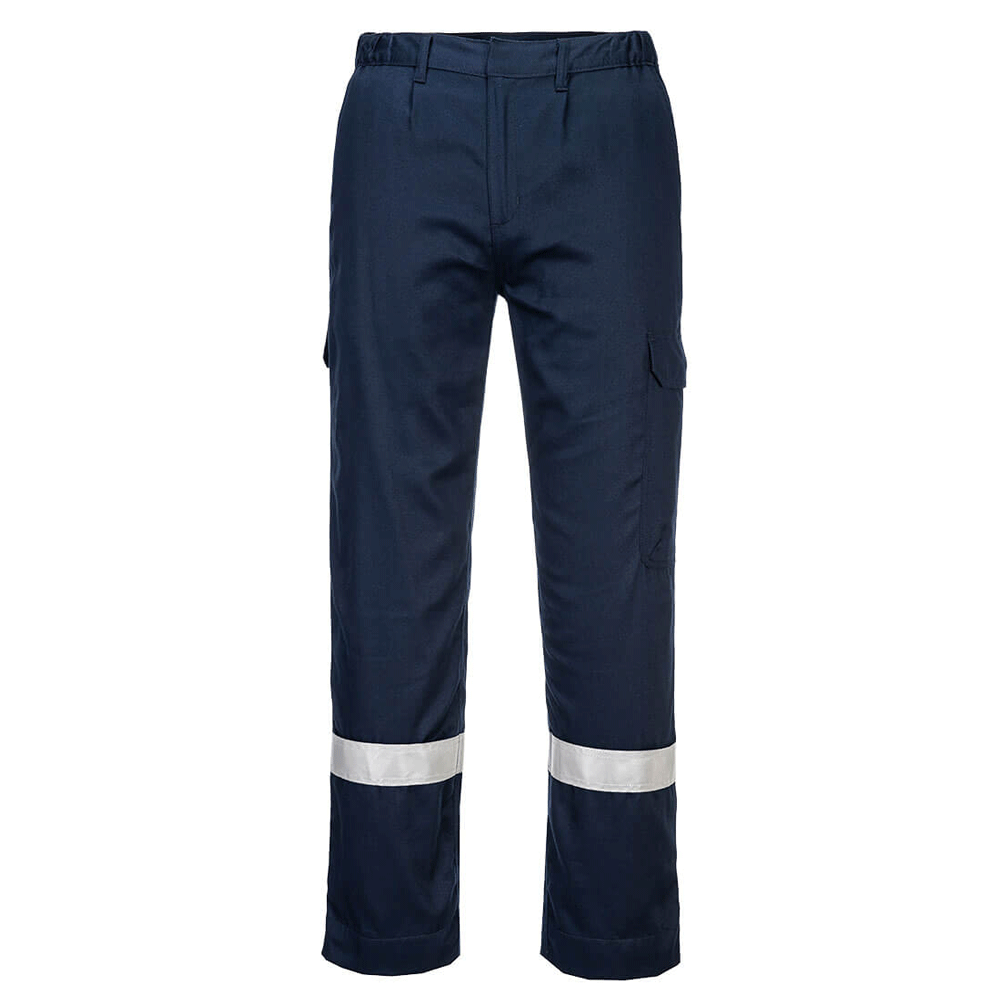 Portwest FR412 FR Lightweight Anti-Static Trousers Navy / Medium