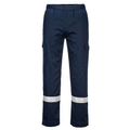 Portwest FR412 FR Lightweight Anti-Static Trousers Navy / Medium