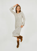 Primrose Park Gigi Dress in Silver Sequin