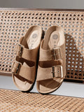 GENUINS Honolulu in Lead in Velour Almond