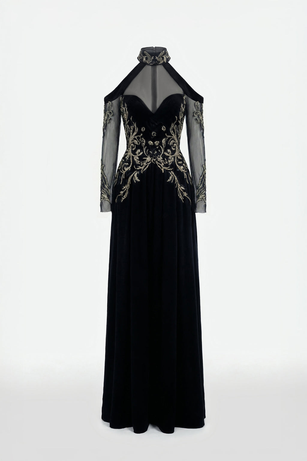 Embellished Crepe Georgette Jumpsuit