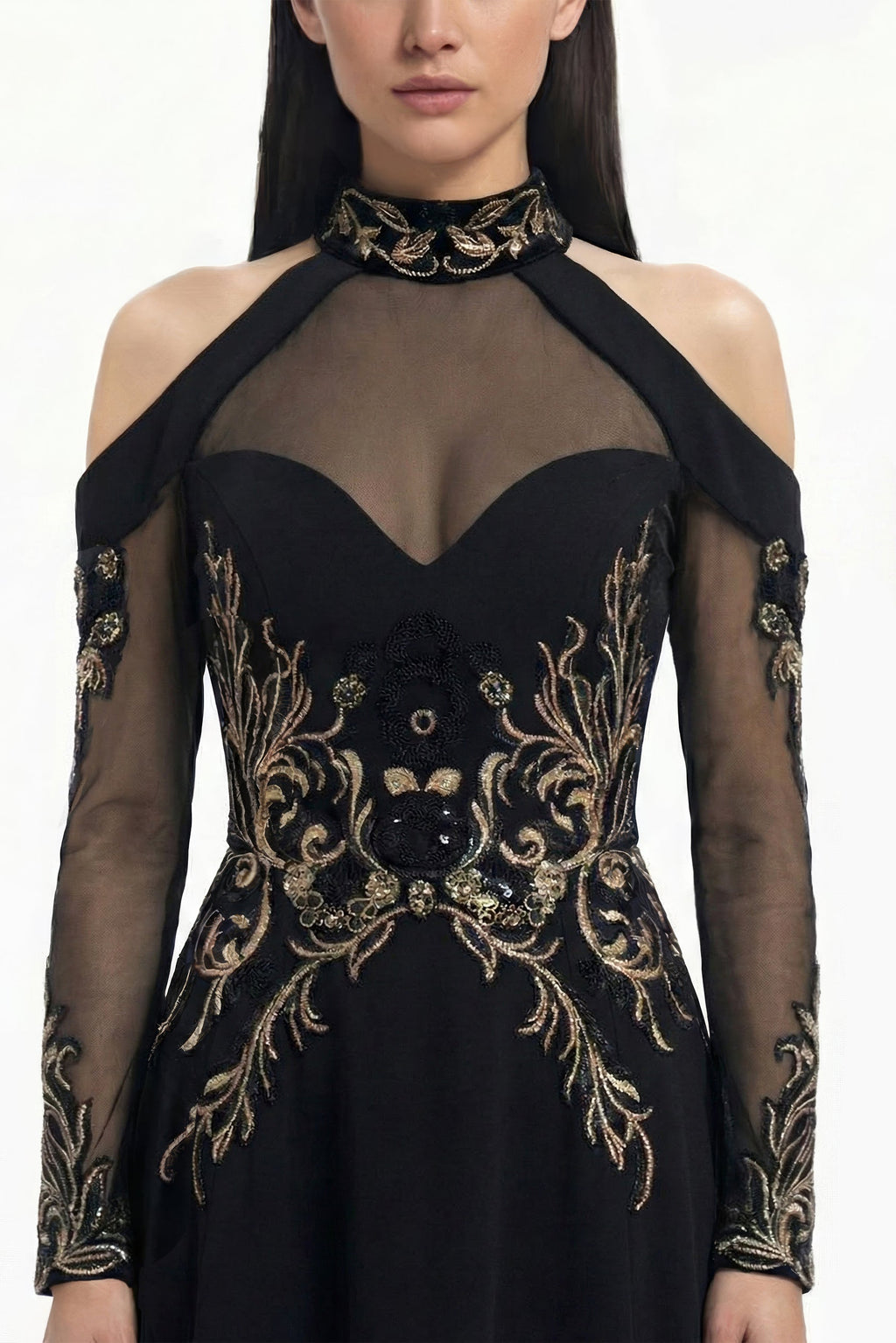 Embellished Crepe Georgette Jumpsuit