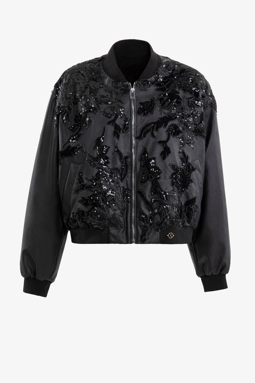 Embroidered Bomber Jacket