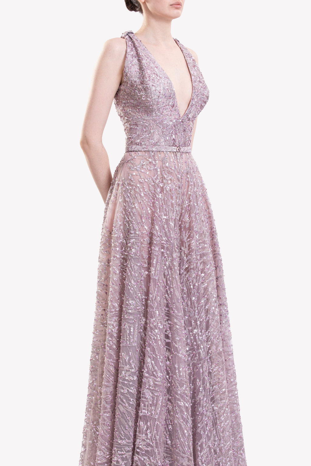 BROCADE DRESS