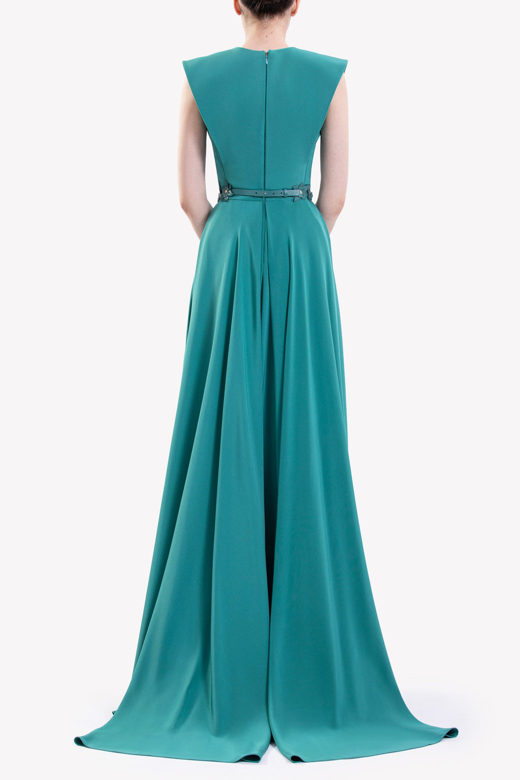 PLAIN CREPE DRESS