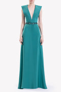 PLAIN CREPE DRESS