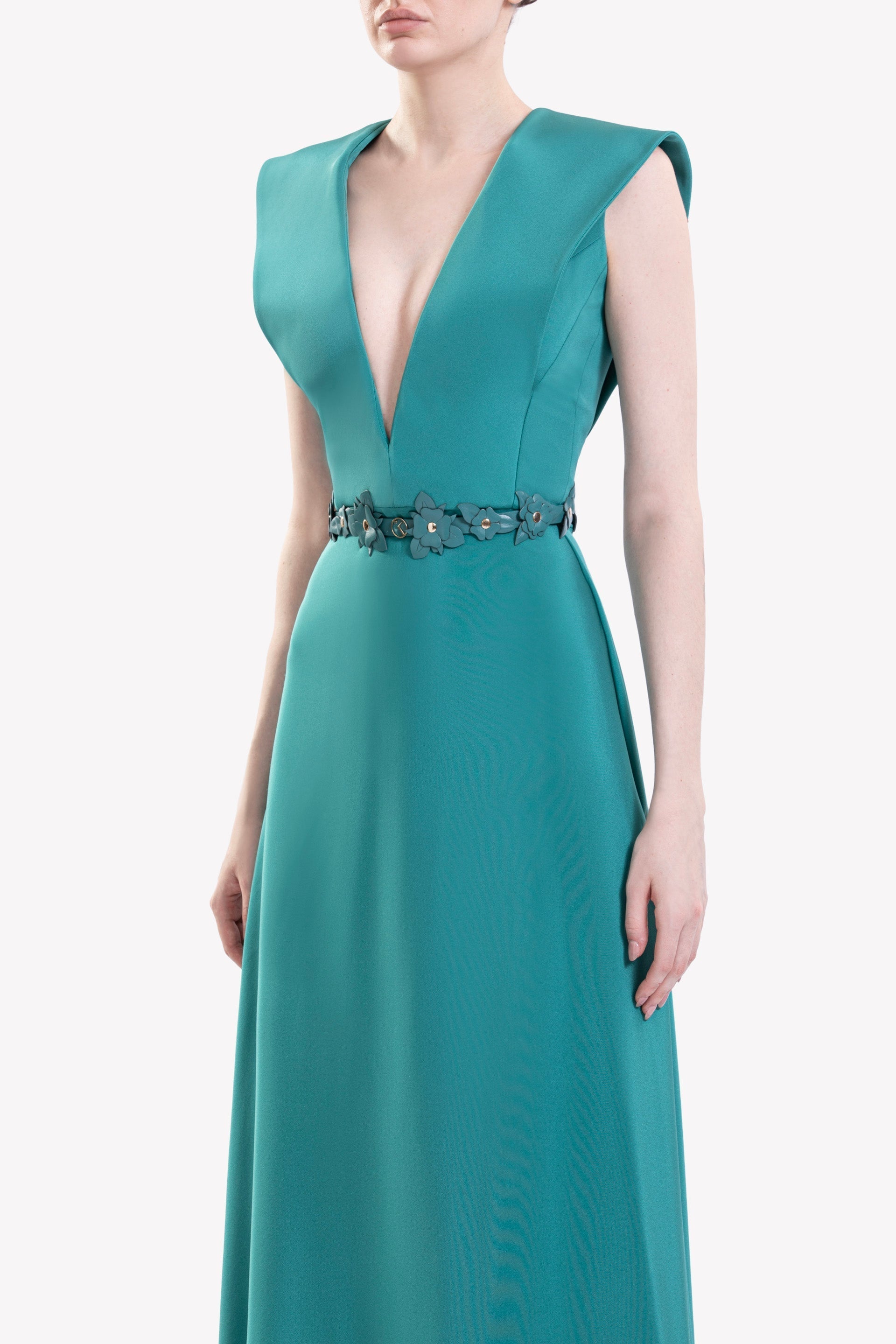 PLAIN CREPE DRESS
