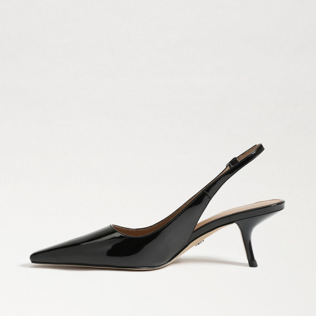 Sam Edelman Bianka Sling in Patent Black
