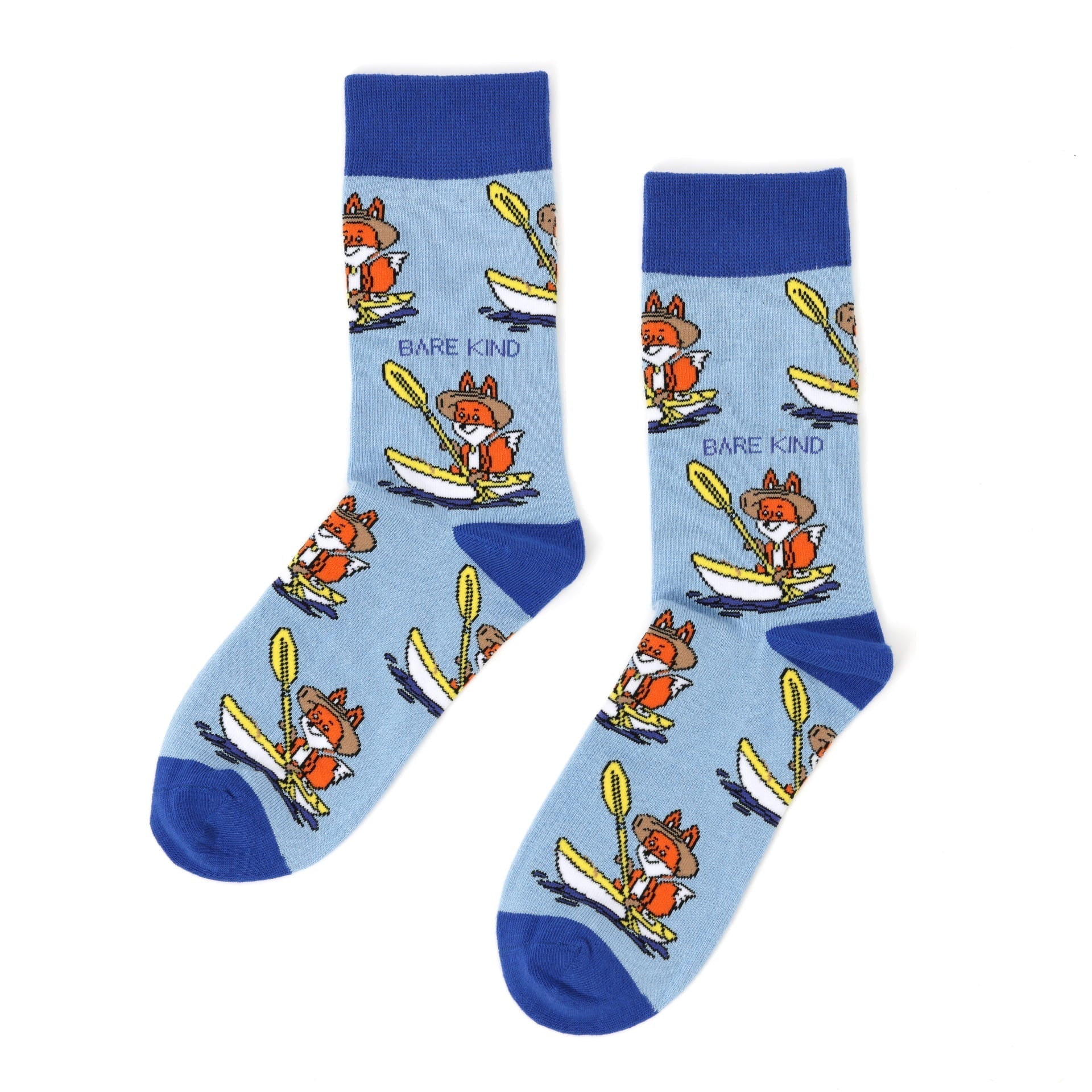 Bare Kind Save the Sport Fox Bamboo Socks