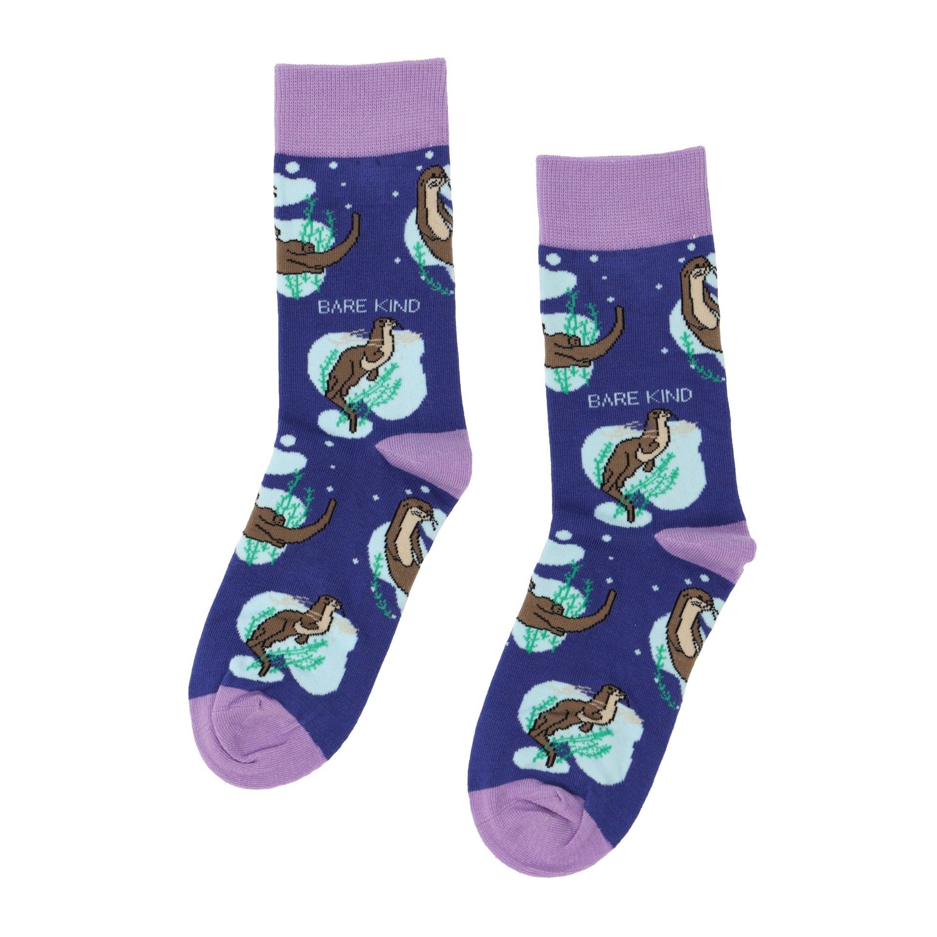 Bare Kind Save the Sport Otters Bamboo Socks