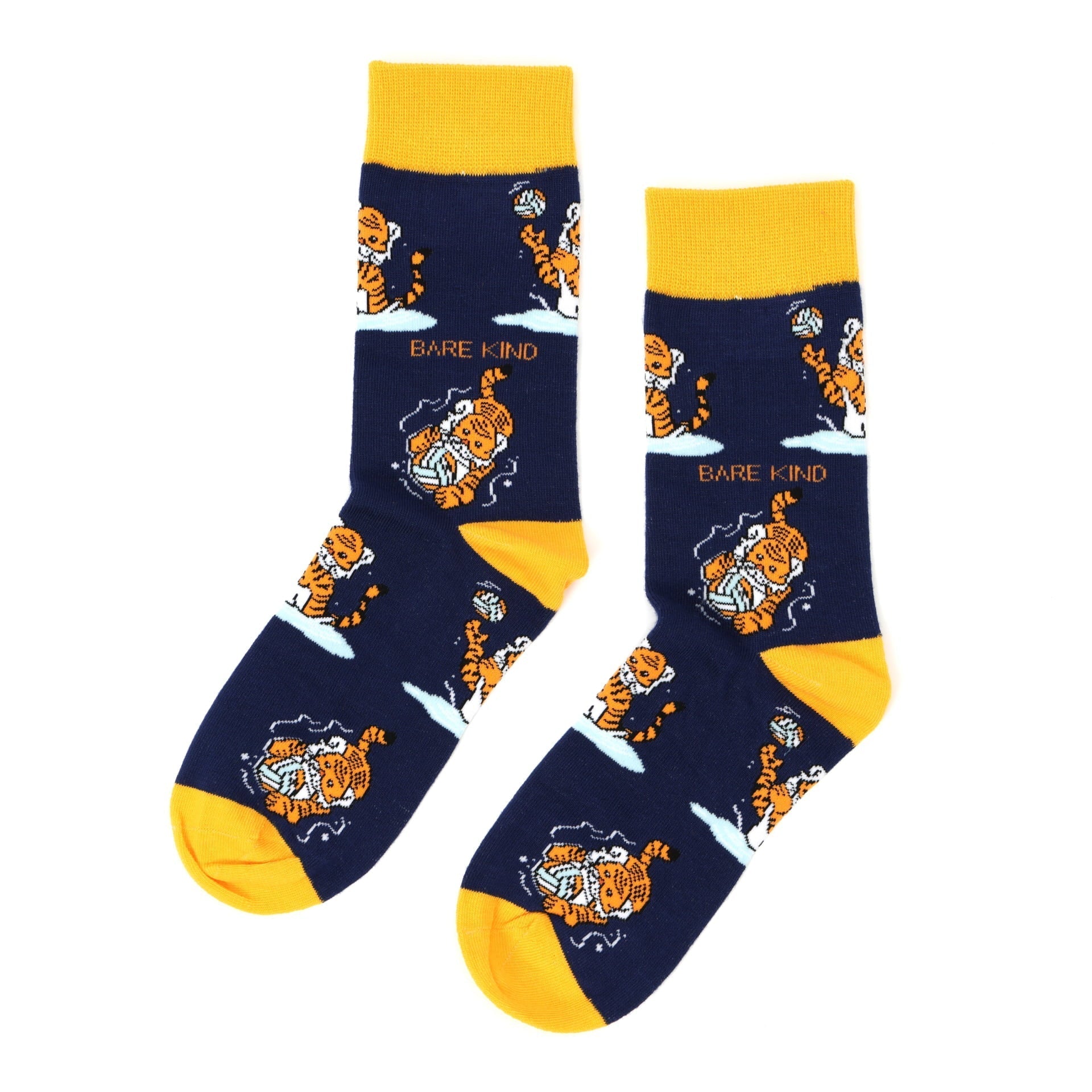 Bare Kind Save the Sport Tiger Bamboo Socks