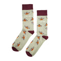 Bare Kind Save the Tiger Moth Bamboo Socks