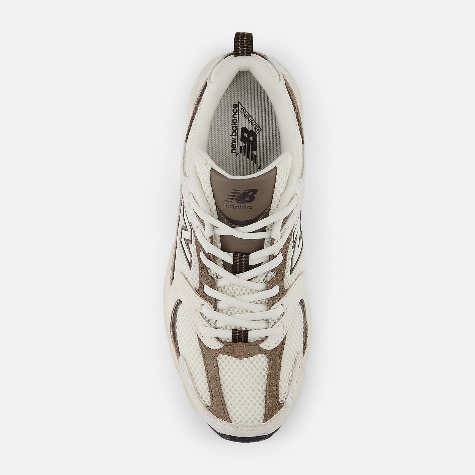 New Balance Unisex 530 Speckled Trainers | White / Brown