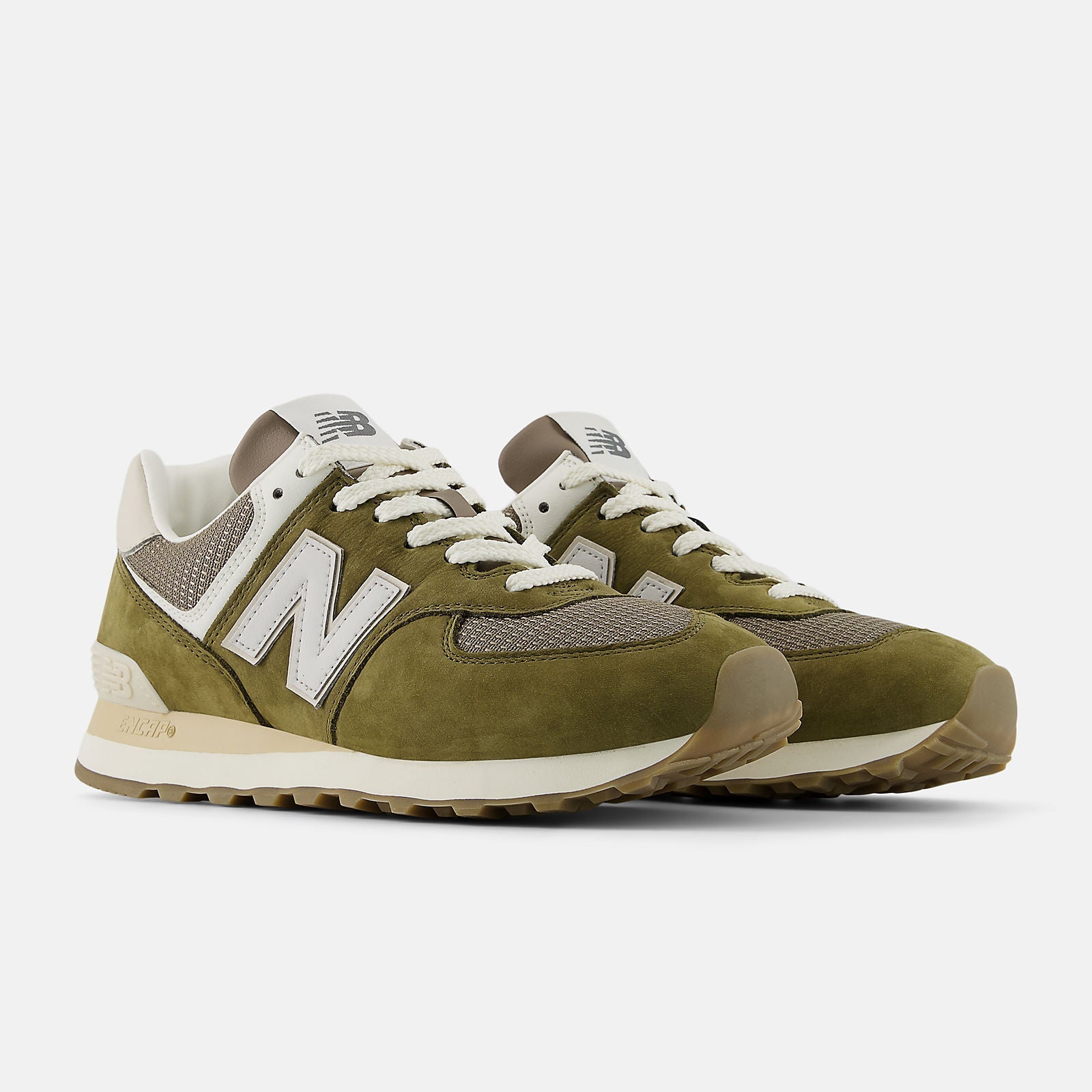 New Balance Unisex 574 Trainers | Calcium Dark Silver