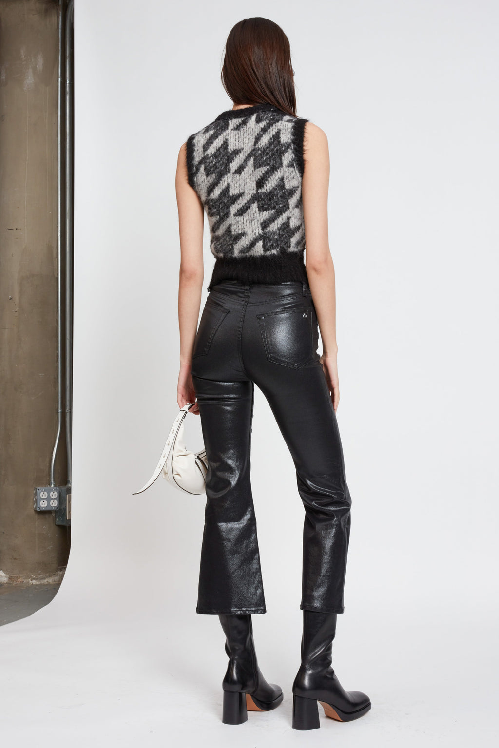 rag & bone Casey High-Rise Ankle Flare Jeans