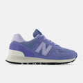New Balance Womens 574 Fashion Trainers | Blue Indigo / White