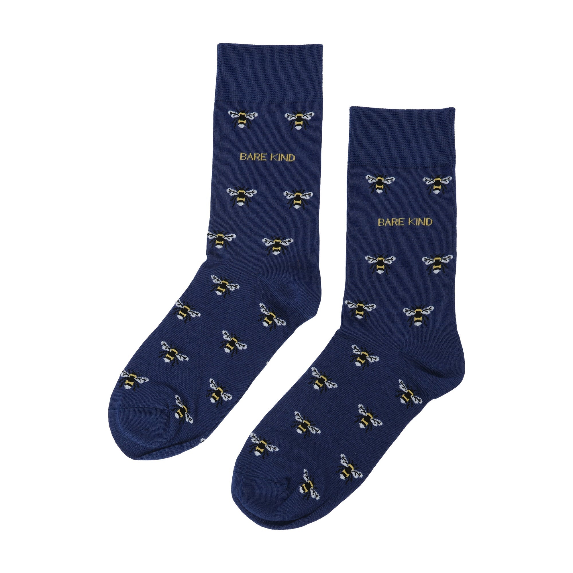 Bare Kind Save the Bee Small Motif Bamboo Socks